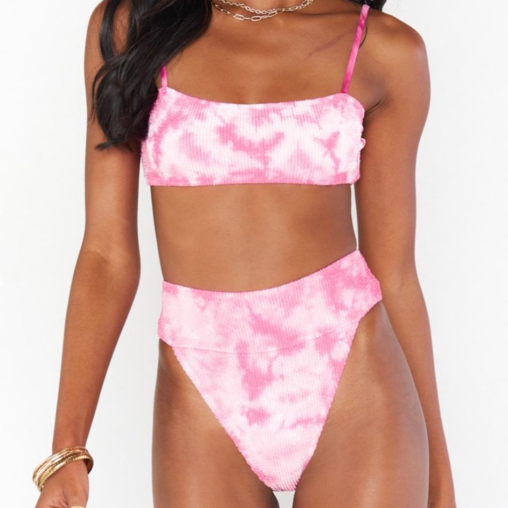 Show me your MuMu Del Rey Pink Tie Dye Scrunch